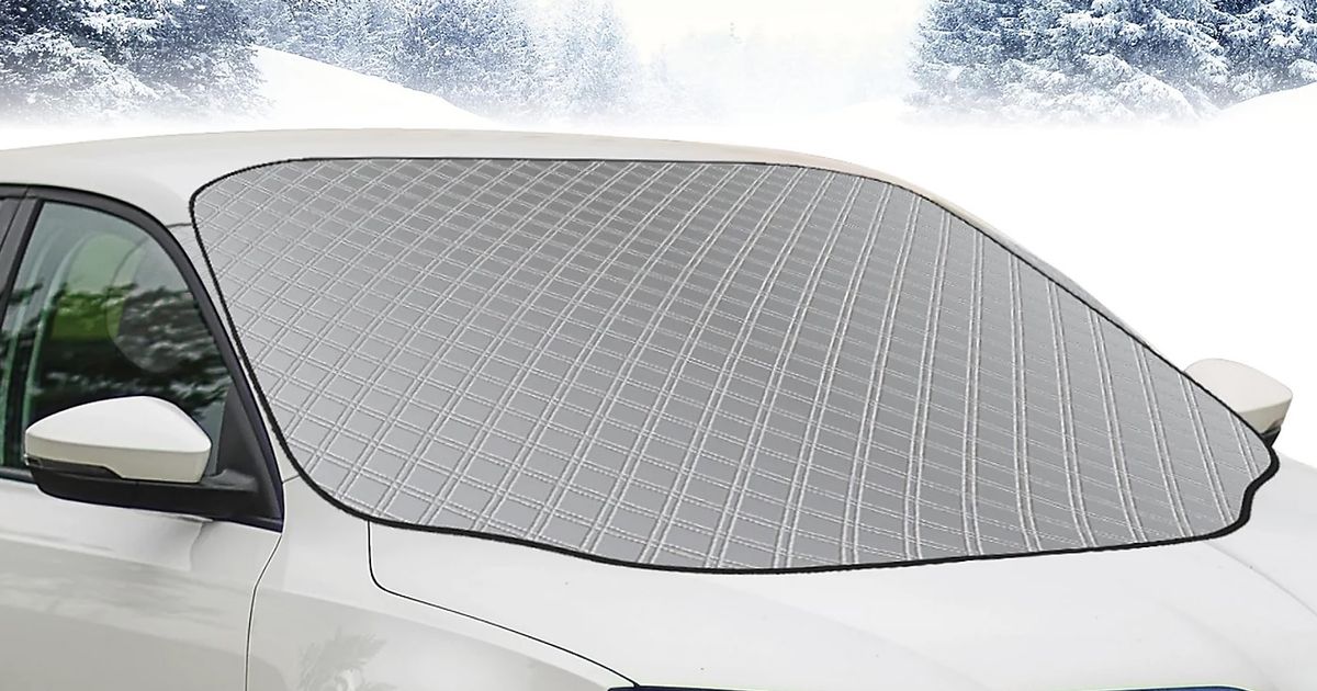 Windscreen cover motorists 'highly recommend' to beat frost costs £4 with deal stack - The Mirror