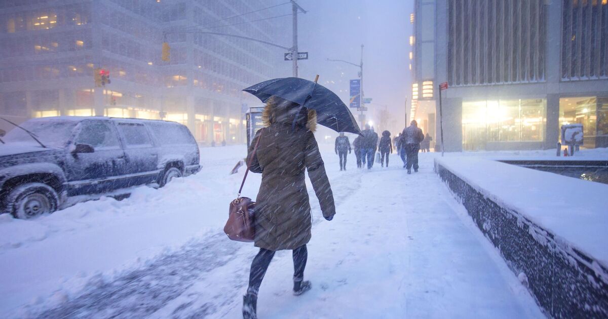 Supermarket shelves left bare as 'life-threatening' ice and snow storm to hit