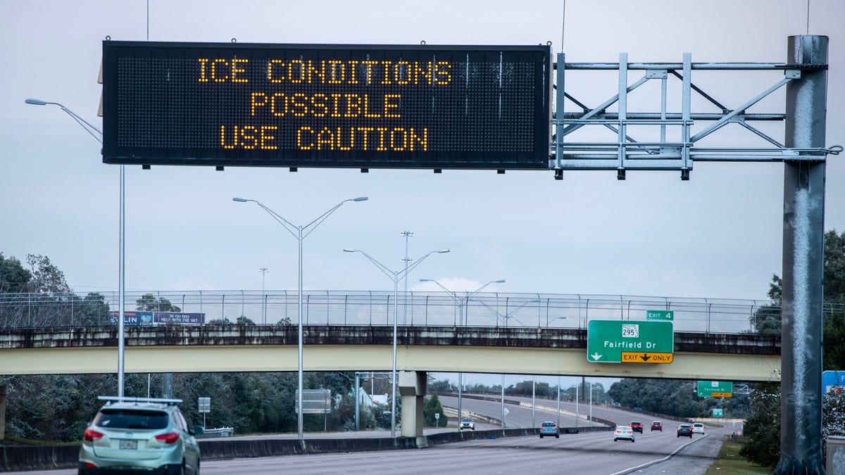 Warming shelters, salt stockpiles: The South braces for winter storm
