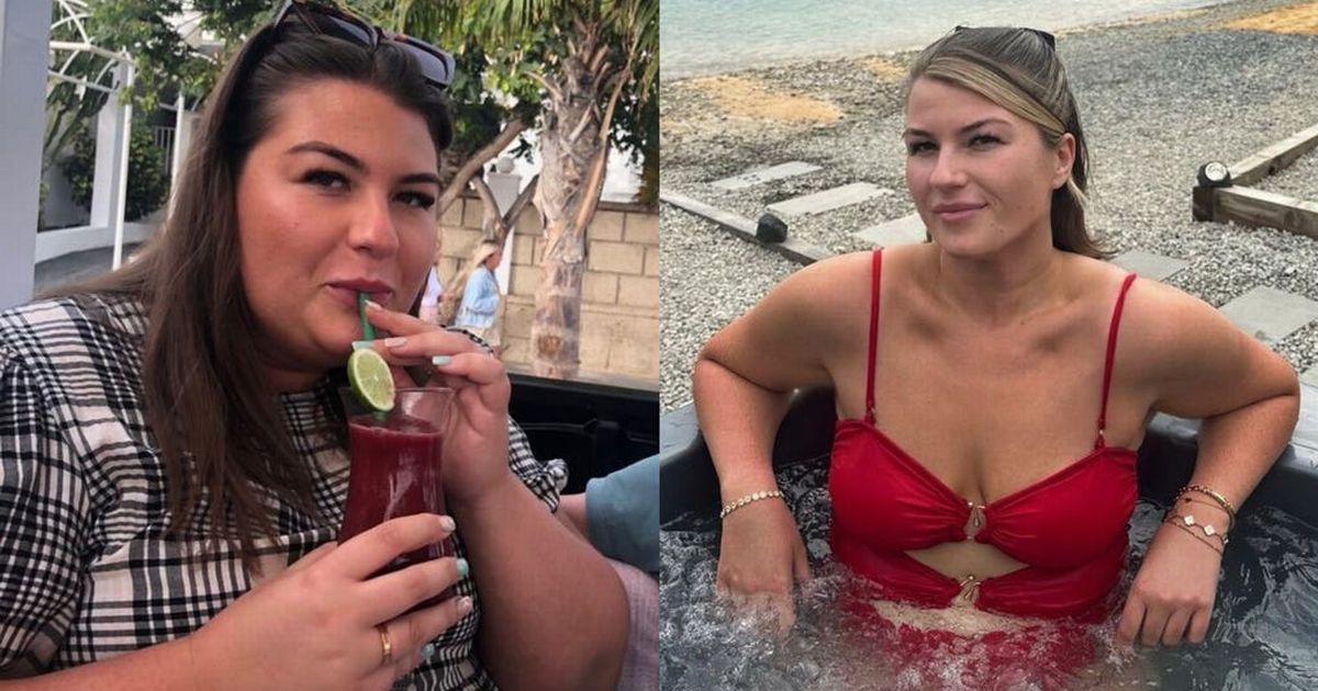 Woman loses stone a month and drops 120lbs with one rule - The Mirror