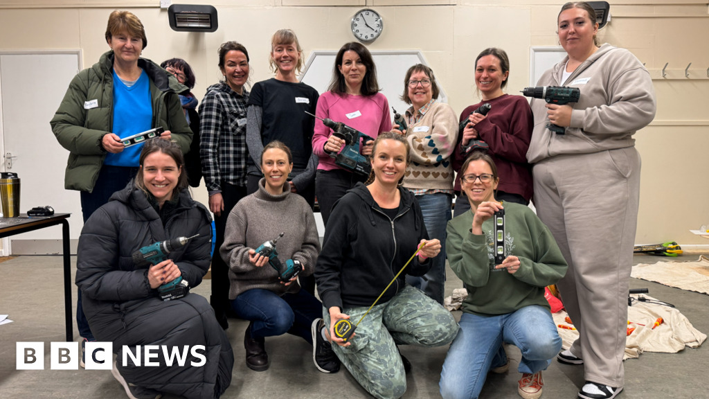 The friends helping to boost women's DIY skills across Berkshire