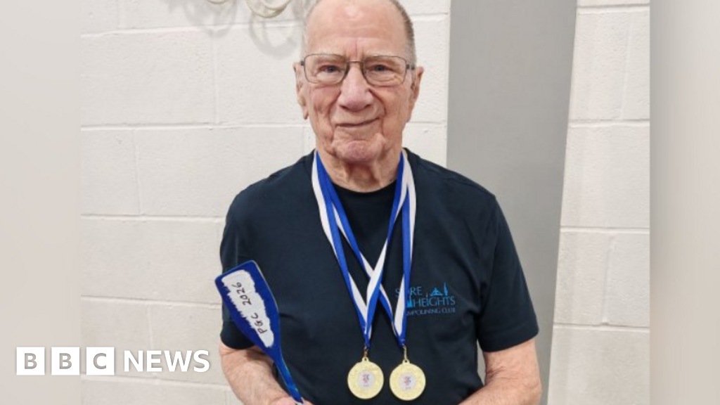 British trampolining champion from Wiltshire still winning at 91