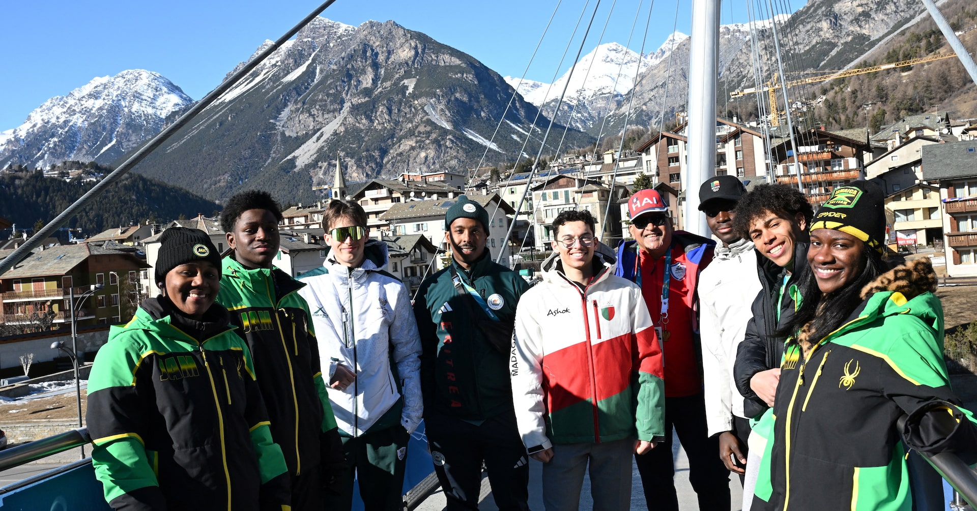 African and Caribbean skiers unite at Olympics to call for more inclusion, support