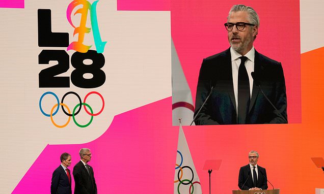 Olympic officials from Africa quiz 2028 Los Angeles Summer Games...