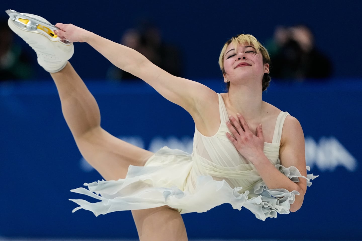 American figure skater Alysa Liu in third place after women's short program at Olympics - The Boston Globe