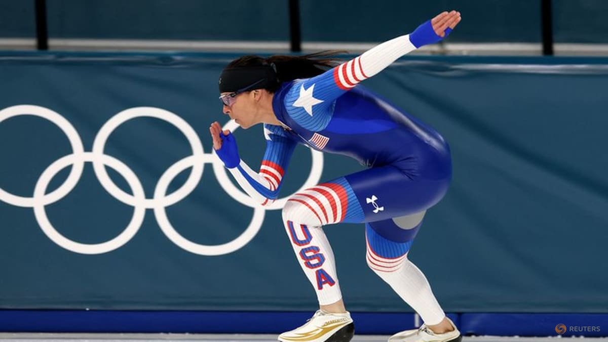 Speed skating-American Bowe savours final ride as Games career winds down