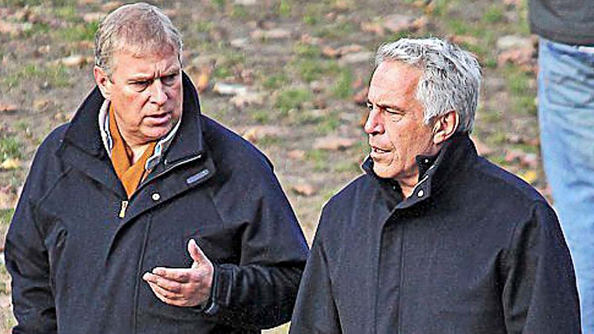 Andrew 'considering abdication' after caught strolling with Epstein