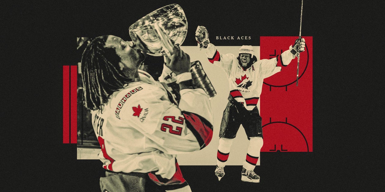 Anson Carter won a World Championship for Canada  --  after a 10-minute review: Excerpt