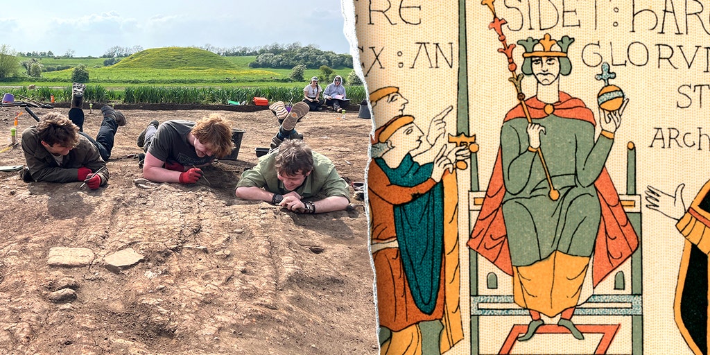 Archaeologists find 'elite site' on land once owned by legendary king slain at famous battle
