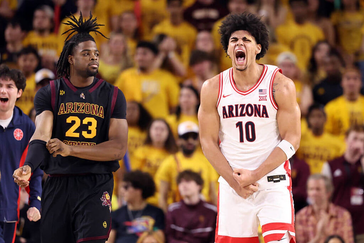 AP men's basketball Top 25: Arizona unanimous No. 1 again, Michigan jumps UConn for No. 2