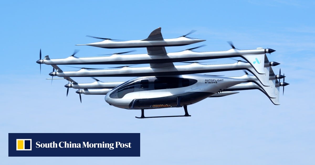 AutoFlight unveils world's largest flying car as China races to lead the skies