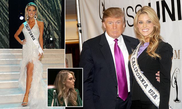 Beauty queen ousted from religious freedom panel by MAGA bigwigs