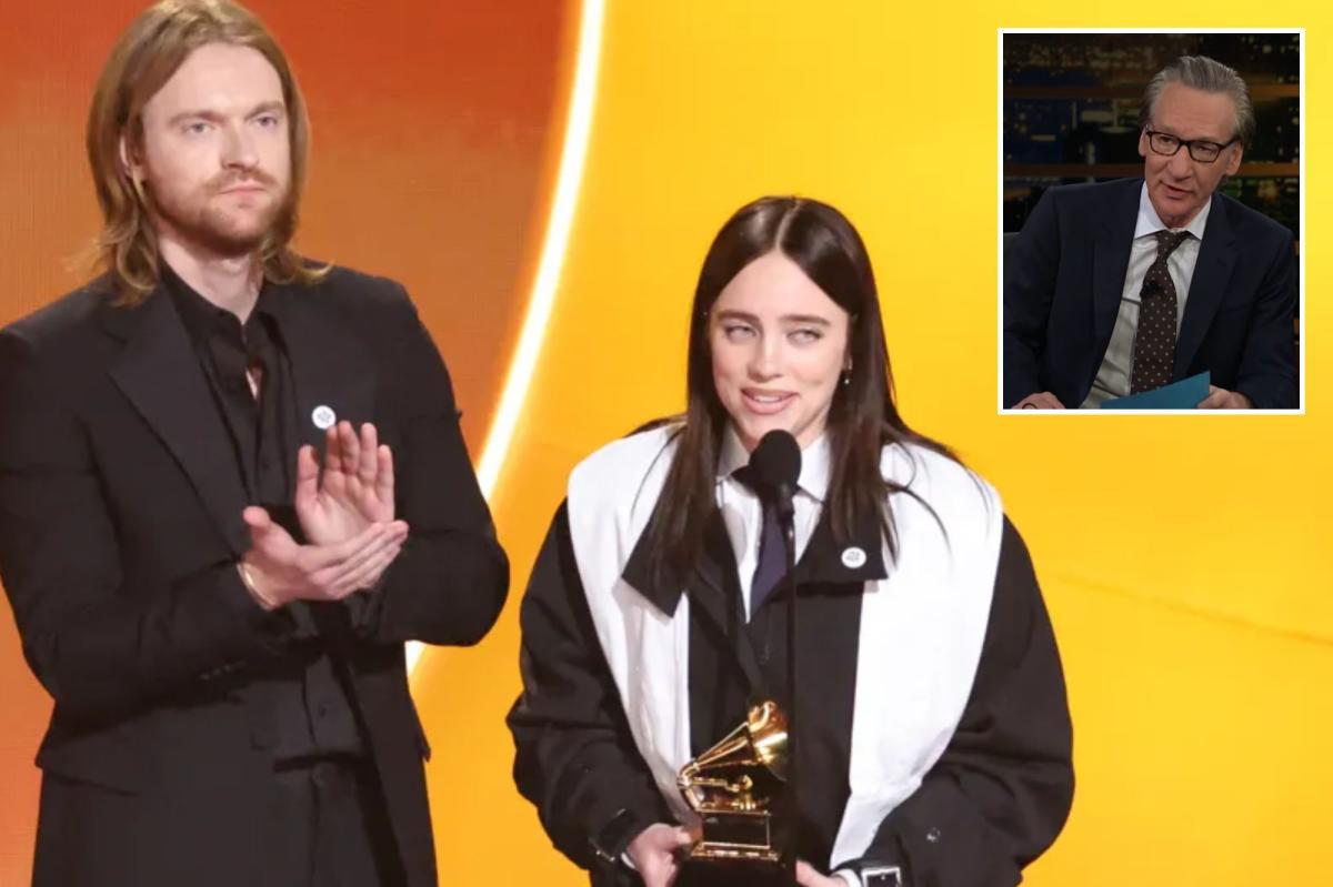 Bill Maher roasts Billie Eilish's anti-ICE Grammys speech:...