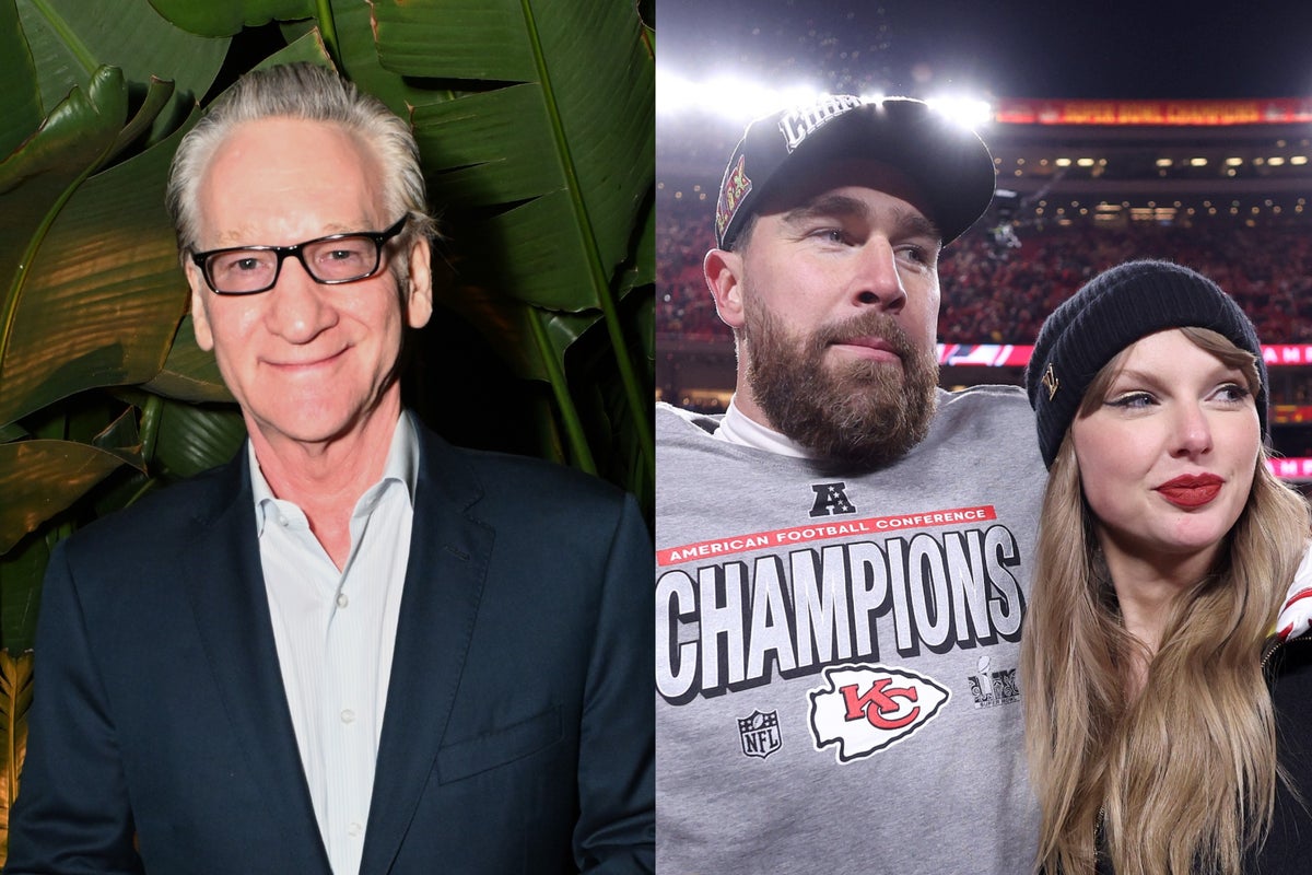Bill Maher makes crass comparison between Taylor Swift's exes and fiance Travis Kelce