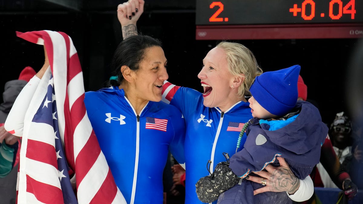 Bobsled queens inspire with medals on the track, motherhood off it