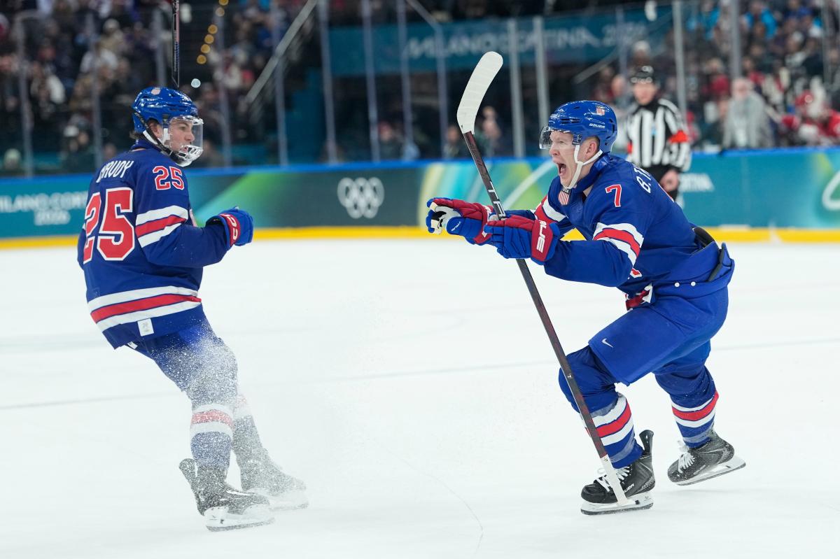 Brady Tkachuk helps USA men's hockey survive Denmark scare for second...