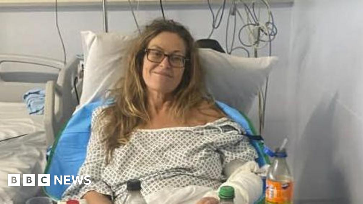 Brecon Beacons: Walker who fell 30ft off cliff at Waterfall Country 'lucky to be alive'