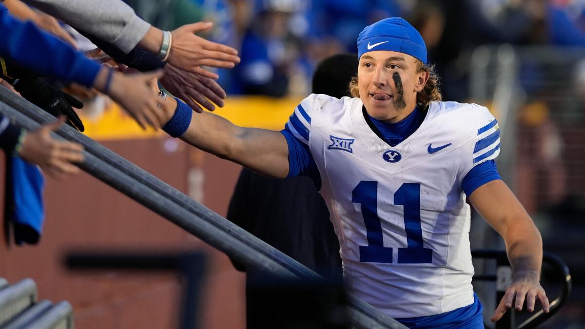 BYU star receiver Parker Kingston charged with felony rape
