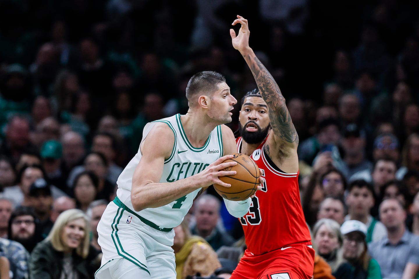 Celtics cruise into All-Star break with comfortable win over Bulls - The Boston Globe