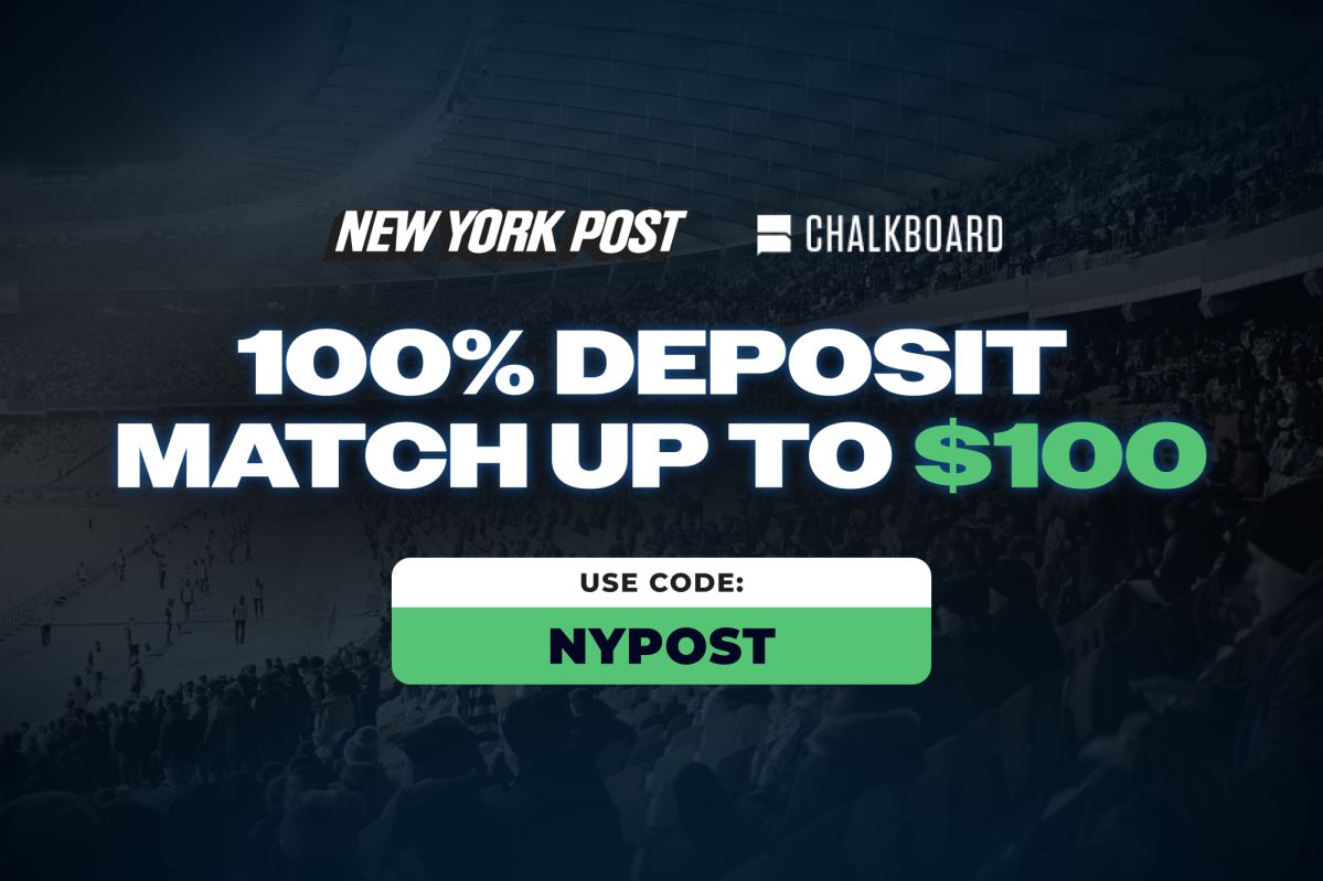 Chalkboard promo code NYPOST: Get a 100% deposit match up to $100 +...