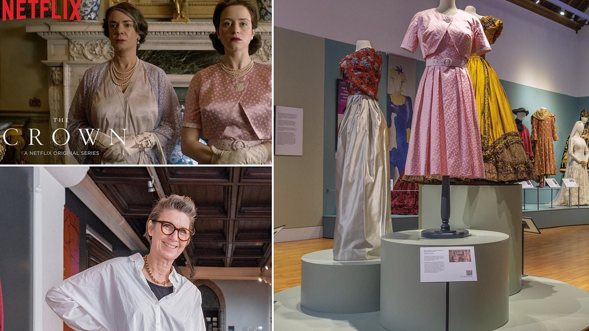 Claire Foy's dress from The Crown stars in new exhibition