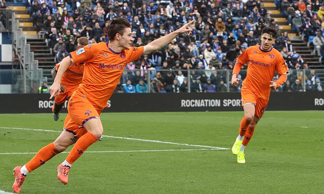 Como's Champions League bid hit after 2-1 loss to Fiorentina in...