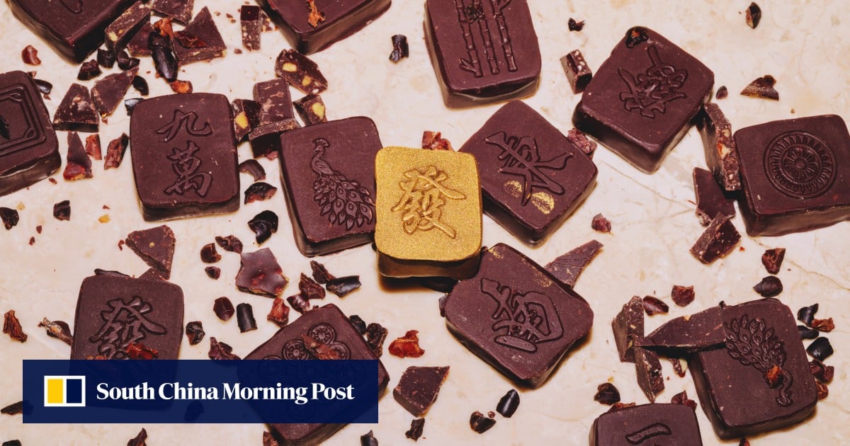 Conspiracy Chocolate's mahjong set brings good luck this Lunar New Year