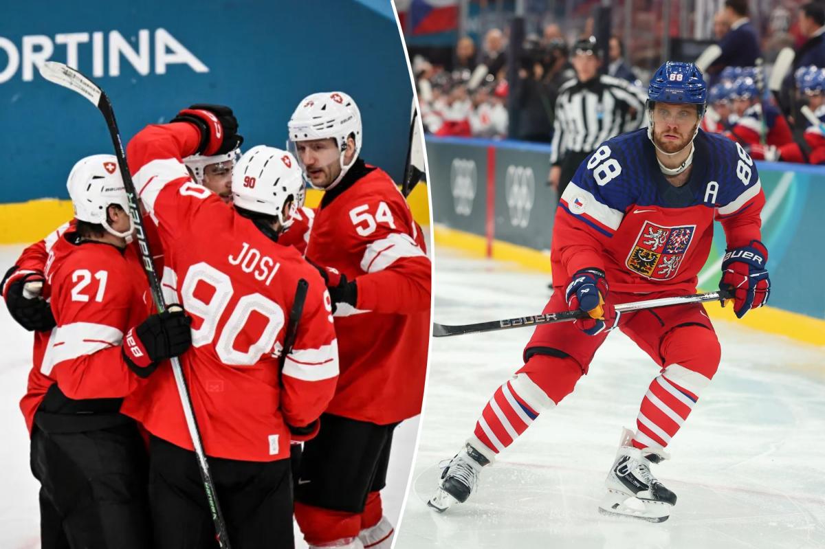 Czechia vs. Switzerland prediction: Olympic Men's Hockey odds, picks,...