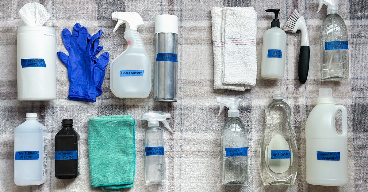 Confused About When to Disinfect or Sanitize at Home? Here's a Cheat Sheet.
