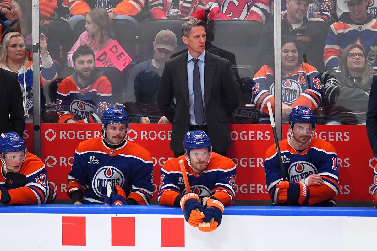 Will Edmonton Oilers head coach Kris Knoblauch alter his forward deployment?