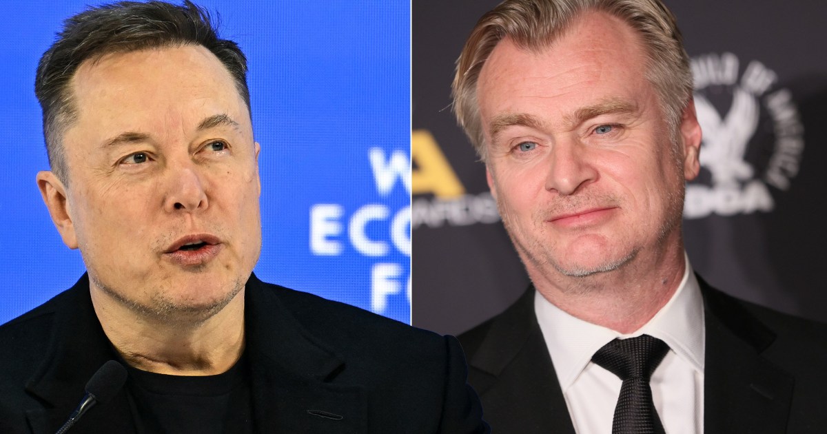 Elon Musk says Christopher Nolan has 'lost all integrity' after casting choice