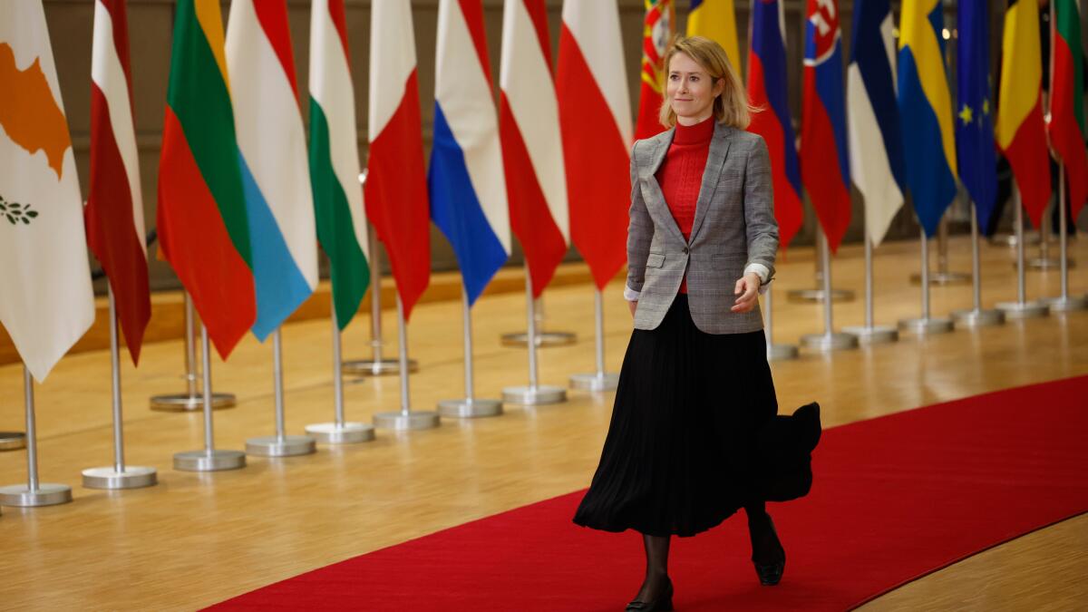 EU drafts a list of concessions it says Russia must make to secure real peace in Ukraine
