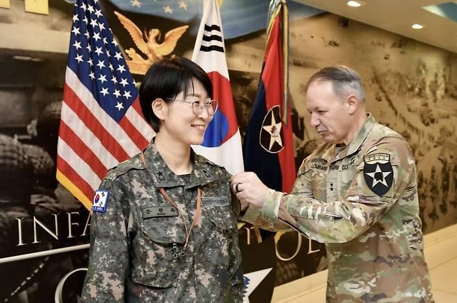 Female general becomes 1st deputy commanding general for Korea at Korea-US Combined Division - The Korea Times