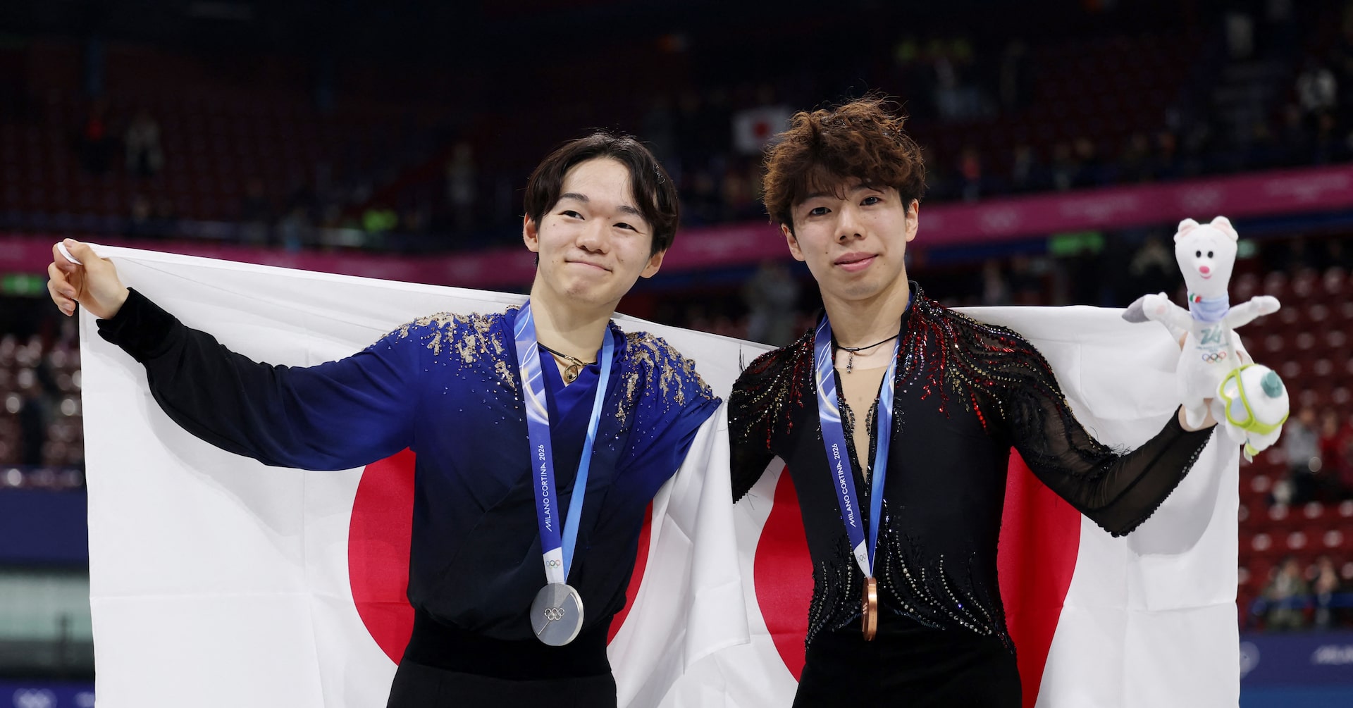 Figure Skating-Japan take silver and bronze in bittersweet night for Kagiyama