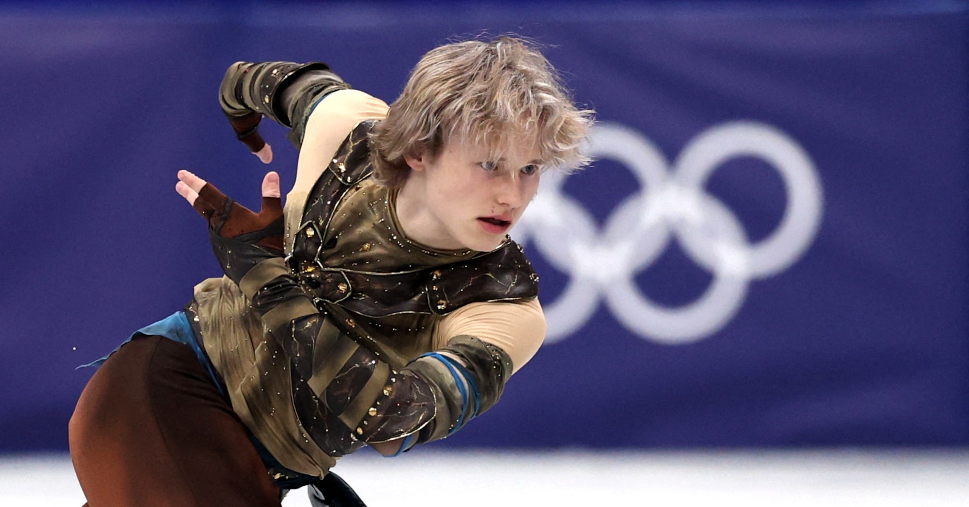 Figure skating-U.S. maintains lead in team event as Malinin struggles in Olympic debut