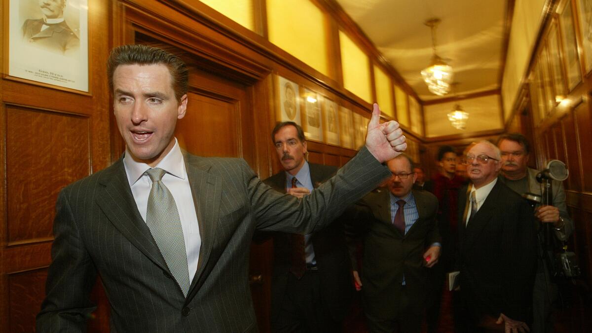 The two separate lives of Gavin Newsom detailed in new memoir