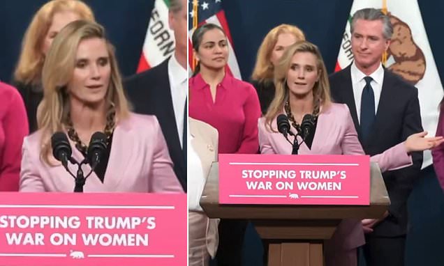 Gavin Newsom's wife scolds female journalists at press conference