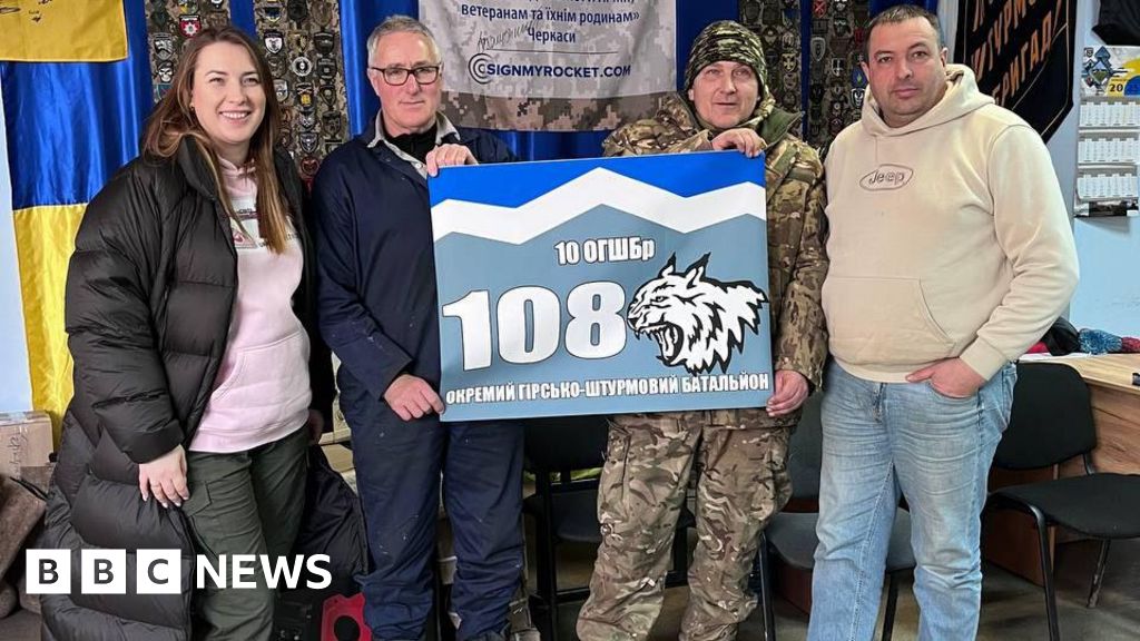 Gloucestershire Ukraine convoy thanked for 'saving lives'
