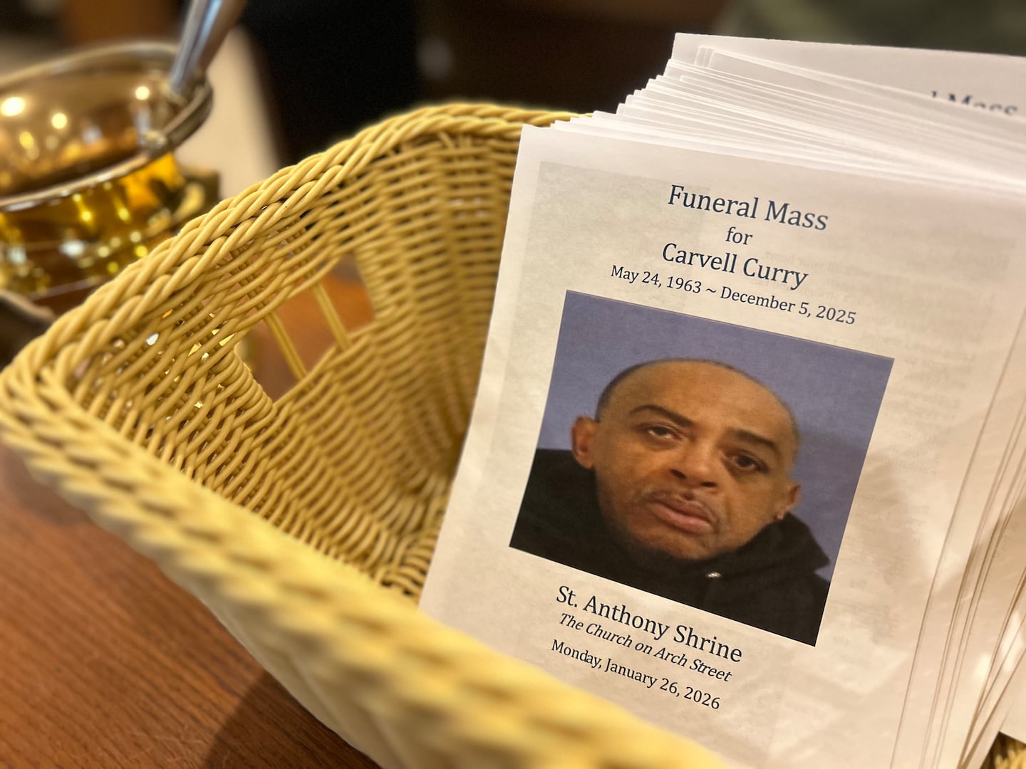 'You are his witnesses': At funeral for homeless man, many didn't know him  --  but still came to mourn - The Boston Globe