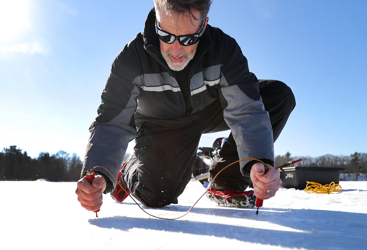 Is the ice safe for winter fun? A pro shares how to check. - The Boston Globe