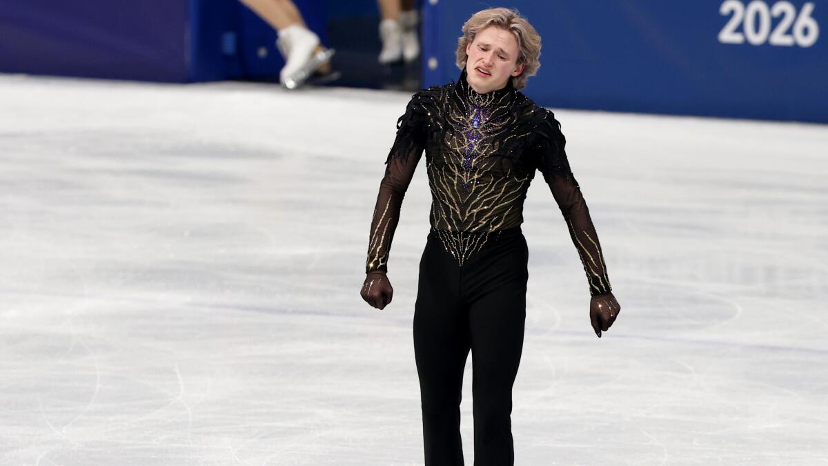 Ilia Malinin's collapse a reminder of how stressful the Olympic spotlight can be