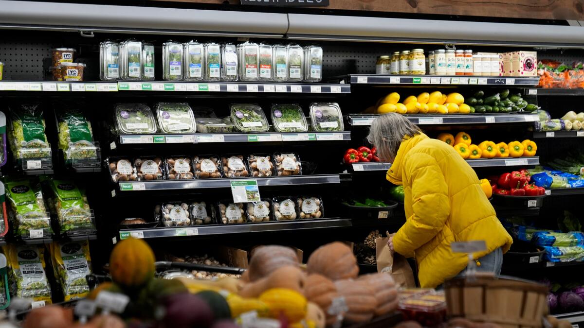 Inflation measure falls to nearly a five-year low as gas prices fall and housing costs cool