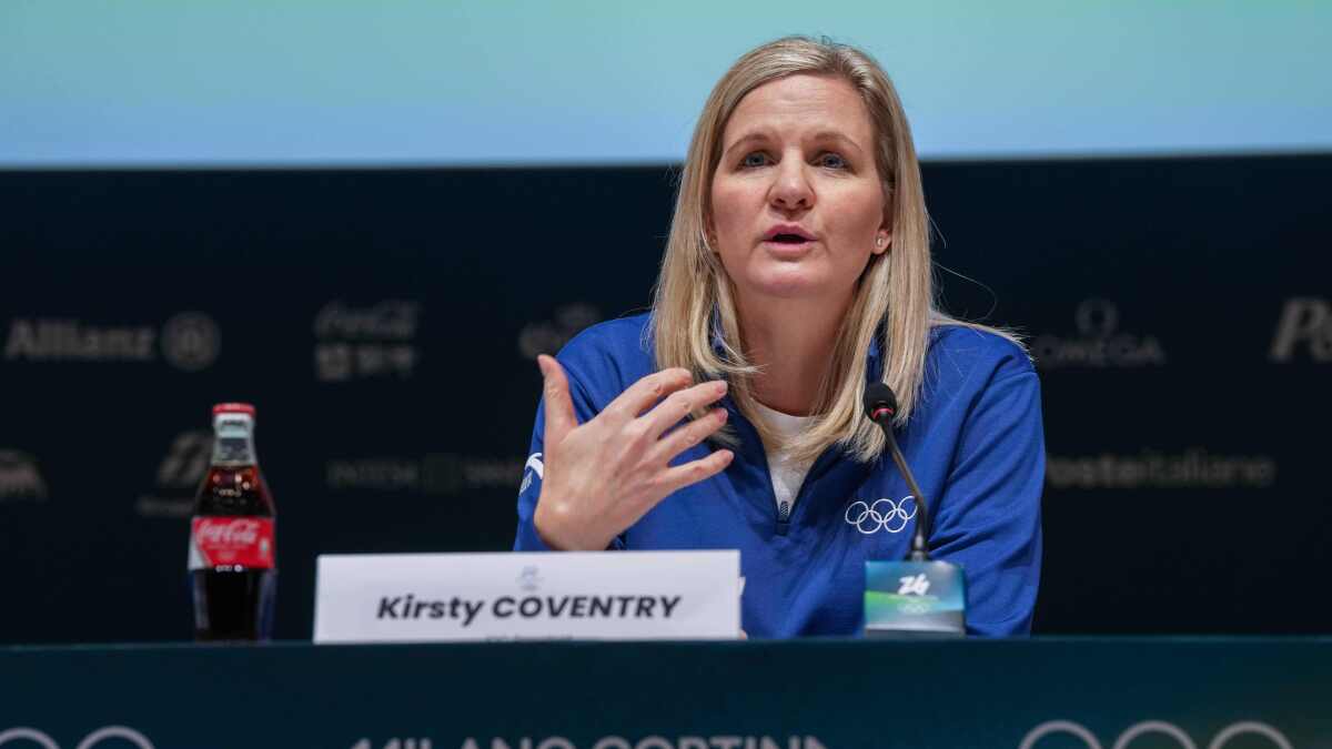 IOC president Kirsty Coventry calls Casey Wasserman emails, ICE in Italy sad distractions