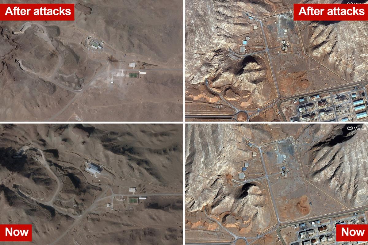 Iran fortifying its military and nuclear sites as tensions grow with...