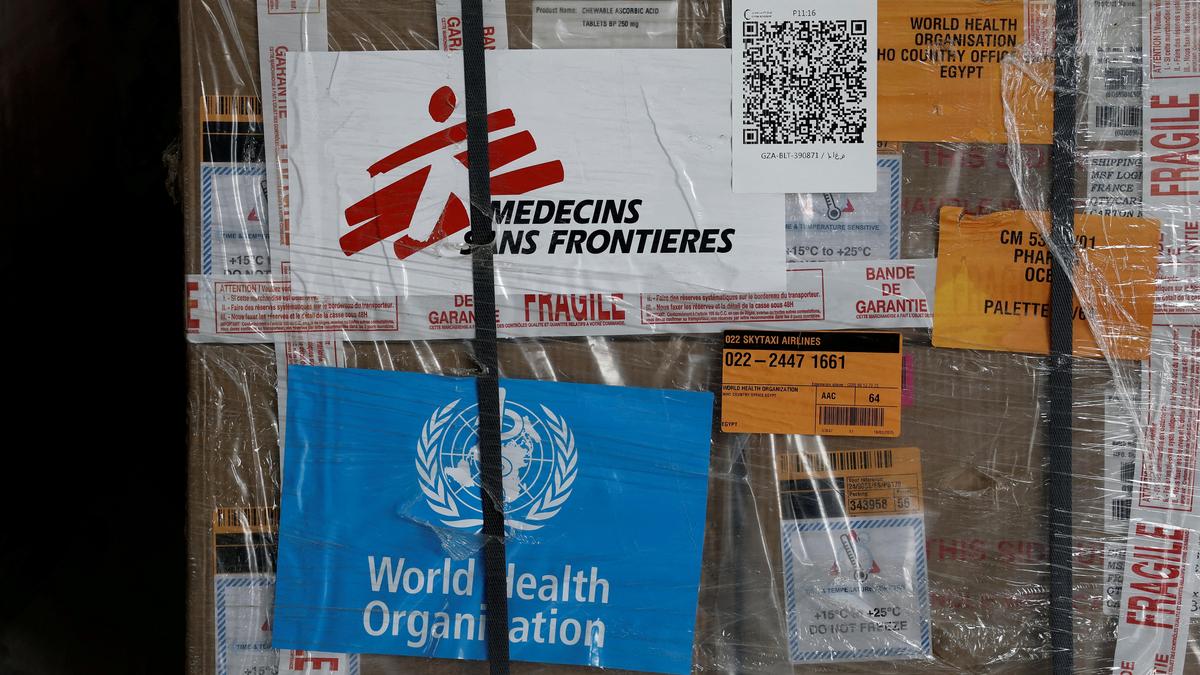 Israel to terminate MSF work in Gaza for failing to provide Palestinian staff list