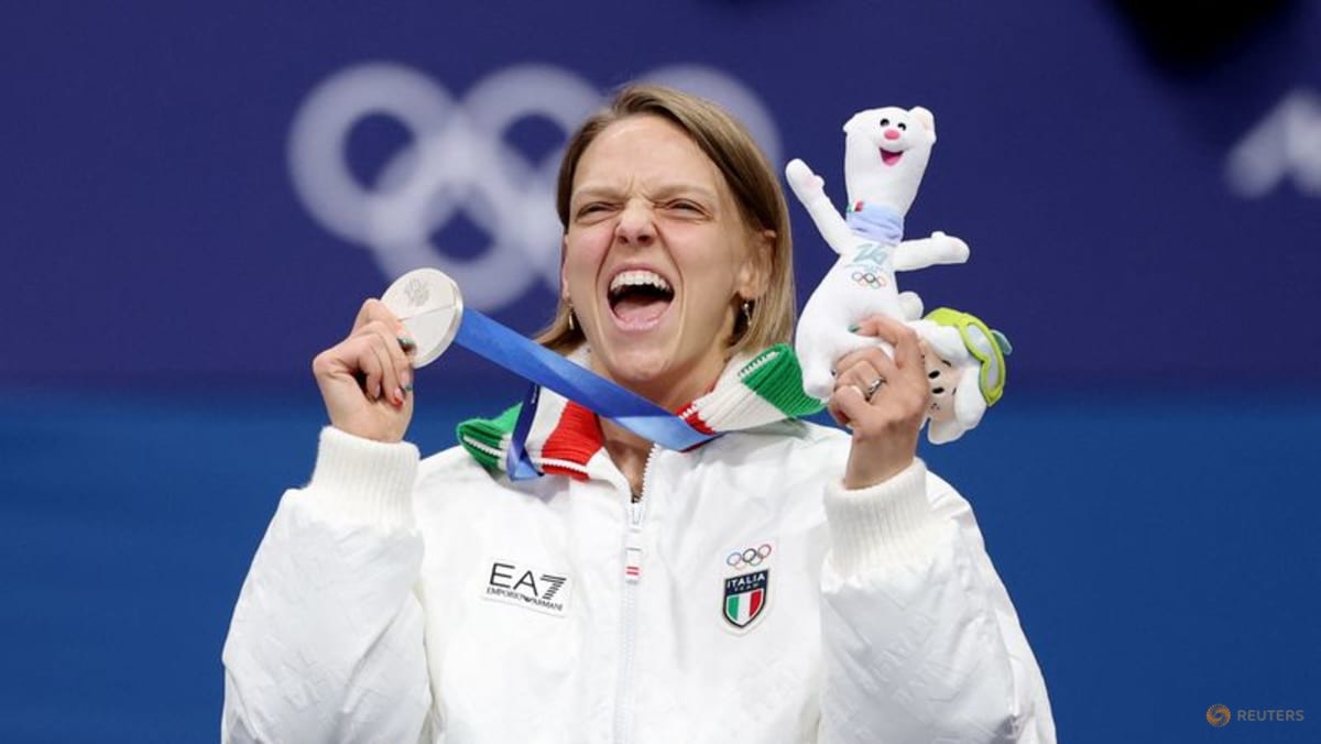 Short track-Italy's Fontana enjoys silver lining as she matches record