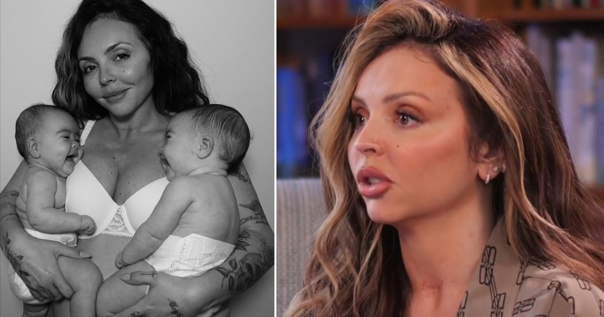 Jesy Nelson hits out at 'worrying' healthcare staff after twins' diagnosis