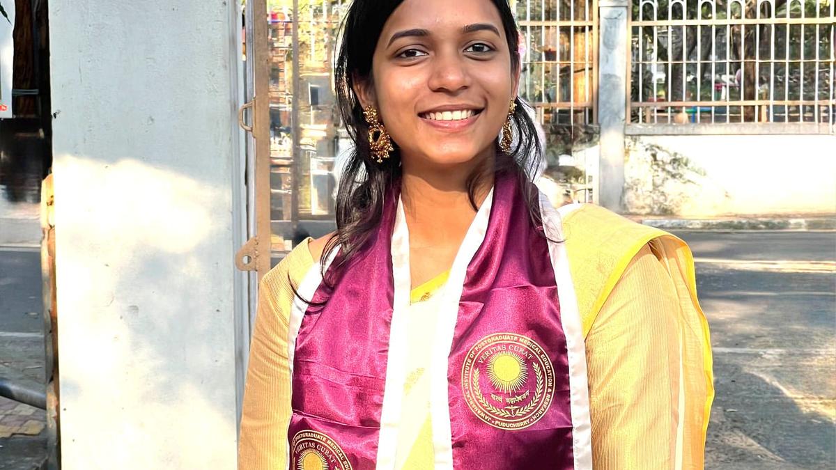 Jipmer almuna scores first rank in NEET super specialty entry exam