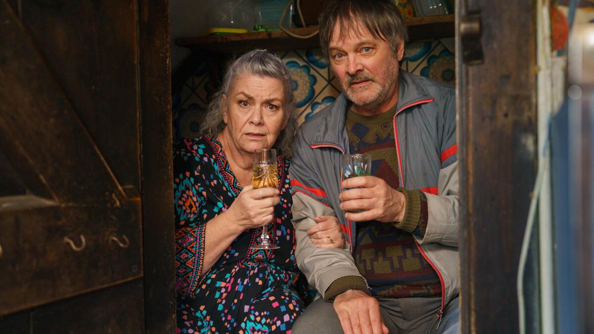 Review: With distinctly British humor, 'Can You Keep a Secret?' makes light of insurance fraud