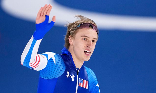 American speedskater Jordan Stolz adds second Winter Olympics gold...